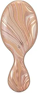 Wet Brush Mini Detangler Hair Brush, Pink (Engineered Nature) - Detangling Travel Hair Brush - Ultra-Soft IntelliFlex Bristles Glide Through Tangles with Ease - Pain-Free - All Hair Types