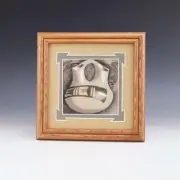 NATIVE AMERICAN NAVAJO SAND PAINTING BY HERMAN TYLER