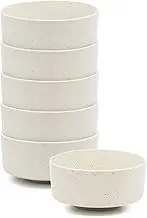 salt&pepper Claro Rice Bowls - Set of 6 - White - Rice Bowls