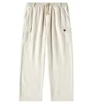 [Tartine et Chocolat] Tartine et Chocolat Cotton and linen cargo pants Y 6 grey