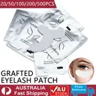100/200/500x Under Eye Curve Eyelash Pads Gel Patch Lint Free Lash Extension AU