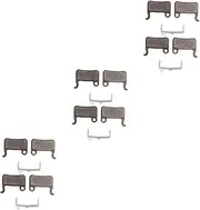 [Gatuida] 6 Sets Brake Cushion Disc Brake Pad Replacement Replacing Se Bike Parts Brake Pad for Piezas para Resin Kits Suite Brake Mat Brake Pads MTB Brake Pad Tas Road Vehicles
