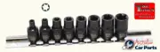 8 Piece 1/4"Dr. E Series Impact Sockets E4 - E12 T&E Tools S96200