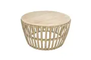 CR Laguna Solid Timber Round Coffee Table