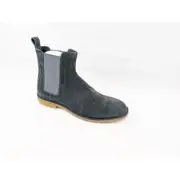Bottega Veneta , Calf Suede Pelle Boots in Ardoise BNWB 45.5