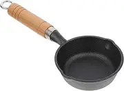 Cabilock Mini Frying Pan Kitchen Accessory Portable Cooking Pan Hot Oil Small Pot Practical
