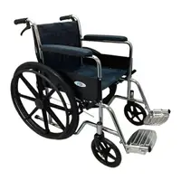 在飛比找樂天市場購物網優惠-【富士康】鐵製輪椅 FZK-118 電鍍雙煞