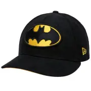 Batman 85th Anniversary Corduroy Low Profile New Era 59Fifty Fitted Hat Black