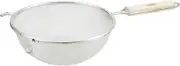 Strainer, 8-Inch Diameter, Fine Single Mesh, Medium