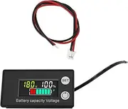 OTOTEC 1Pc Battery Monitor Battery Car Power Detection Electric Vehicle Instrument Monitor with Line for Electric Motorcycles Golf Carts Cars Passenger Cars Ships 61.3x33.3x13.5mm