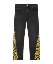 Versace Kids Barocco Jeans 14Y black