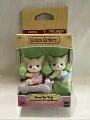 FENNEC FOX TWINS Calico Critters Figures