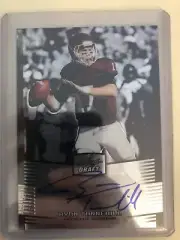 2012 Leaf Draft Ryan Tannehill On Card Auto Titans Rookie NM/MT