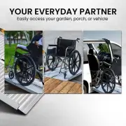 Rigg Aluminium Foldable Wheelchair Ramp With Handle - 5ft AU Stock Good Qu ✨
