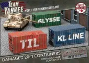 Battlefield in a Box: Modern: 20ft Shipping Containers - Damaged (x3)