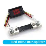 Mini Digital Voltmeter Ammeter DC0-100V 50A 100A Panel Amp Volt Voltage Current