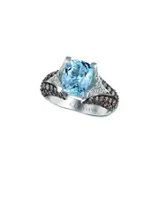Le Vian 14K 3.54 ct. tw. Diamond & Aquamarine Ring