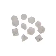 Eclipse 11 Dice Set (Arctic White)
