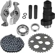 JAVIK Camshaft & Cam Chain Gear Bearing Kit Fit for Yamaha Big Bear 350 YFM350 1990-1999 Warrior 350 Wolverine 350 Moto-4 350 1989-2005, OEM#5UH-12170-00-00 1YW-12170-00-00