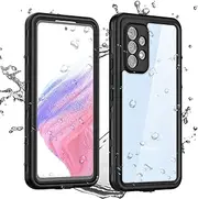 AICase Waterproof Case for Samsung Galaxy A53 5G (6.5") Snowproof, Dustproof and Shockproof, IP68 Certified Full Body Protection Fully Sealed Underwater Protective Cover for Samsung A53 5G 2022