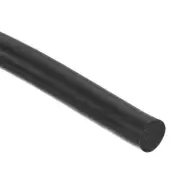 Silicone Foam Seal Strip, 8mm OD 2.5m 8ft Silicone Foam Weather Strip Black