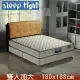 【Sleep tight】二線防蹣抗菌蜂巢式獨立筒床墊(一般型)-6尺雙人加大