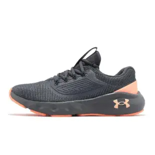 【UNDER ARMOUR】慢跑鞋 Charged Vantage 2 女鞋 黑灰 橙橘 路跑 運動鞋 UA(3024884400)