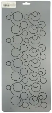 Bubble Quilting Stencils Circle Swirls Quilt Patterns Bubbles Stencil Template