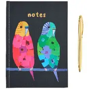 Otto Anna Blatman A5 Notebook and Pen Set 192 Pages