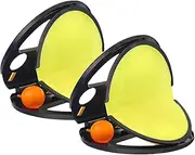 Racket Pocket Catch Game,Racketpocket Game,Racket Pocket,Toss and Catch Ball Set,Kids Toss Catch Ball Toy with Launcher,Ball and Catch Game,Toss and Catch Ball Set