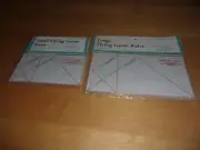 QUILT IN A DAY RULERS LARGE & SMALL FLYING GEESE RULERS NEW IN PACKAGE