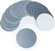 U.S. Solid Aluminum Foil Cap Liner Heat Sealing for PP Bottle Lid(100 pcs, 28 mm/1.1 in)