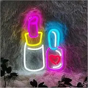 Sign Lamp Nails Neon Sign for Manicure Decor, LED Logo Lamp, Nail Polish Light Up, Wall Decor, Bedroom, Beauty Room, Girl Room, Salon 20.8x28cm