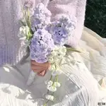 紫色風信子手捧花DIY扭扭棒材料包結婚訂婚朋友閨蜜女友生日禮物