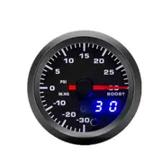 12V 2 Inch 52mm Voltage Gauge Meter 7 Color LED Display Auto Volt Universal