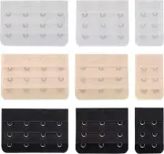 Comfortable Bra Strap Extenders, 2 Hooks/3 Hooks/4 Hooks Bra Extension Hooks