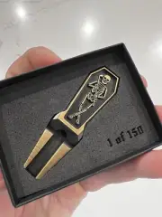 Tyson Lamb Crafted 6 Under Divot Tool Brass 150 Made Limited Rare NEW