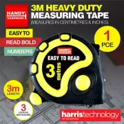 Handy Hardware 3M Heavy Duty Measuring Tape 3 Lock Mechanism