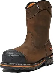 [Timberland PRO] Men's Boondock Pull-on Composite Safety Toe Puncture Resistant Insulated Waterproof Industrial Work Boot