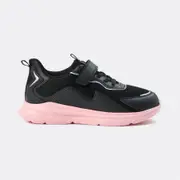 Circuit Kids Tab Shoes - Black & Pink