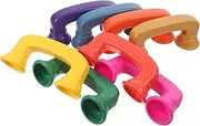 DIYEAH Colorful Hearing Phones 8pcs Reading Phones for Classroom Home Auditory Feedback