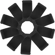 Tofficu 10Pcs Tripod Phone Mount Adapter Durable and Lightweight Cell Phone Holder for Live Streaming Secure Grip for Selfie Sticks and Tripods Smartphone Compatibility