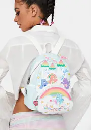 [Loungefly] Care Bears Care-A-Lot Castle Mini Backpack