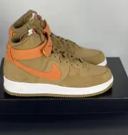 Nike Air Force 1 High '07 LX Dark Driftwood Brown Orange DH7566-200 Men's 9