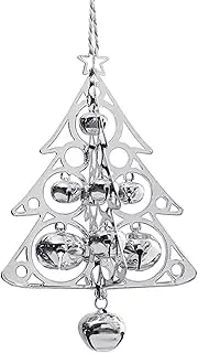 Whtkoph Christmas Ornaments, Christmas Wind Chimes, Party Supplies, Wind Chimes Pendants for Parties, Festivals, Silver, as described
