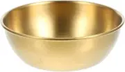 HEATSHAKING Stainless Steel Sauce Dish Mini Appetizer Plates Individual Saucers Bowl Round Seasoning Bowls for Dipping Mixing and Serving Condiments for Home and Outdoor Use