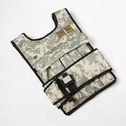 CROSS101 20LBS - 140LBS Adjustable Weighted Vest With Shoulder Pads Option for Men and Women
