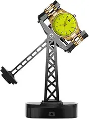 FEICHONGHO Single Watch Winder for Automatic Watches,Timer Shutdown,Adjustable Speed,Self Winding Turner,Rotating Device