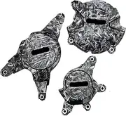 Engine Timing Part Covers Motorcycles Engine Guard Protection Covers Black Left for Honda CBR1000RA CBR1000RR 2008-2016 Engine Guards Starter Cover(Forging Lines)
