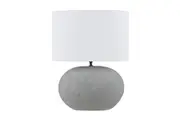 Amalfi Tiras Ceramic Table Lamp Nightstand Bedside Lamp For Bedroom Living Room